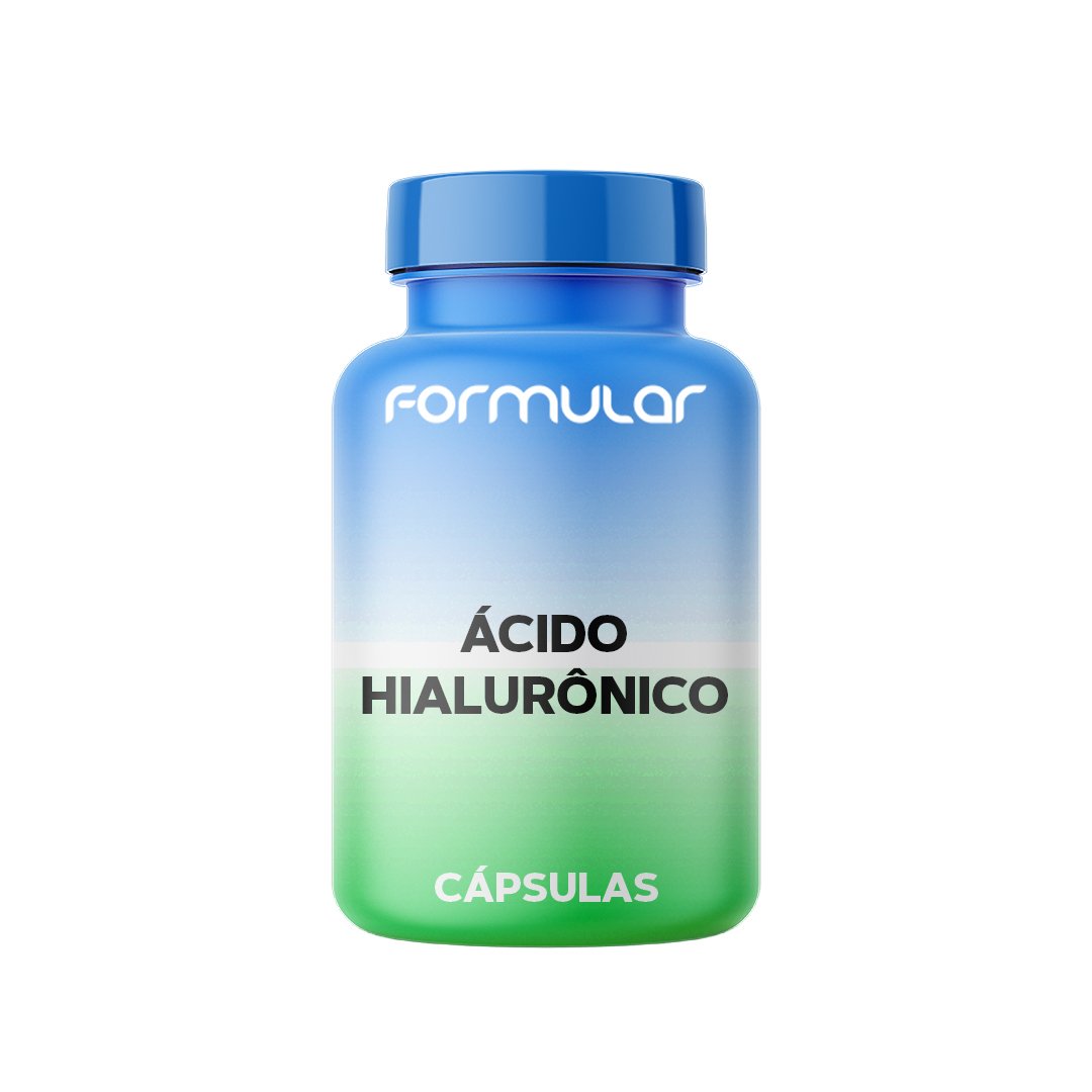 Ácido Hialurônico 100mg Formular 60 Cápsulas Regenerador da Pele