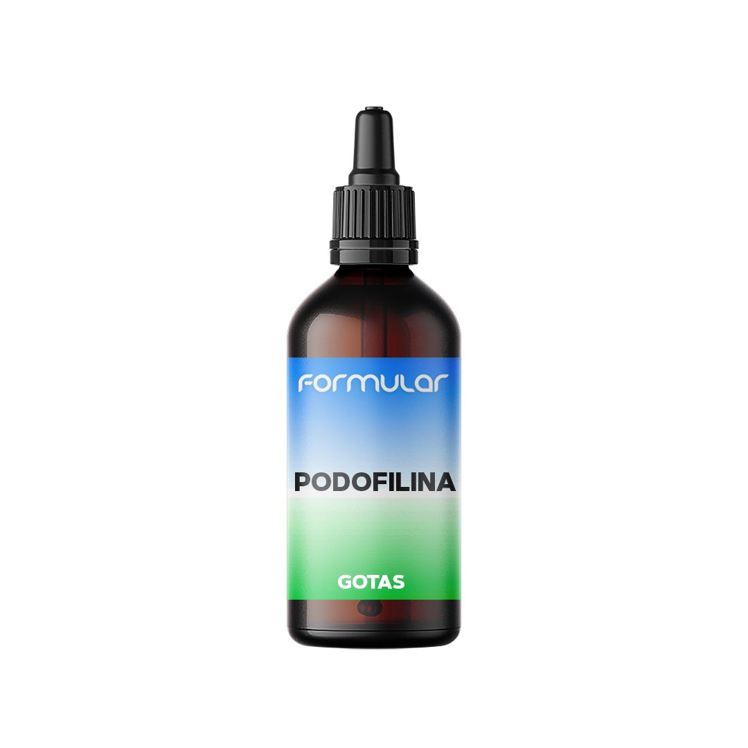 Podofilina 25% Formular Tratamento de Verrugas e HPV Líquida 5ml