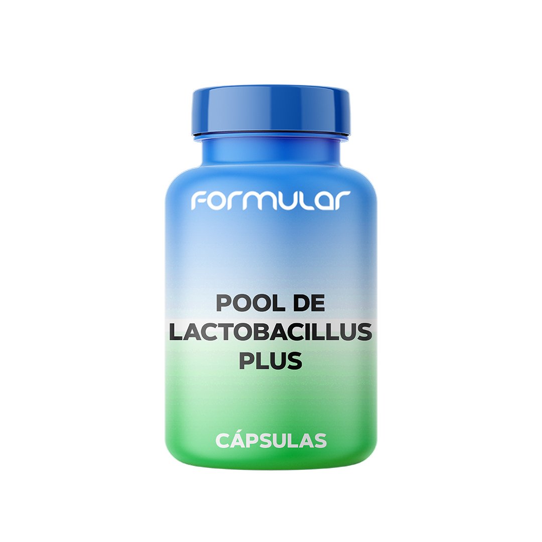 Pool de Lactobacilos Plus 60 Cápsulas: Tratamento Completo